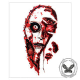 10 Pcs Halloween Horror Wound Temporary Tattoo Stickers
