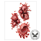 10 Pcs Halloween Horror Wound Temporary Tattoo Stickers