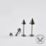16G Arrow Titanium Alloy Piercing Ring | Gthic.com