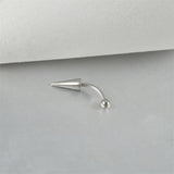 16G Curved Barbell Eyebrow Piercing | Gthic.com