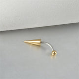 16G Curved Barbell Eyebrow Piercing | Gthic.com