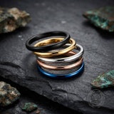 2mm Minimalism Titanium Band Ring