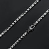 Cadena de trigo de 3 mm* 70 cm