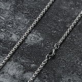 Cadena de trigo de 3 mm* 70 cm