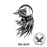 4 Pcs Flying Eagle Temporary Tattoo Stickers 03 | Gthic.com