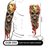 24 pegatinas de tatuajes temporales de Halloween para heridas.