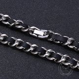 8mm Minimalist Stainless Steel Cuban Chain Necklace