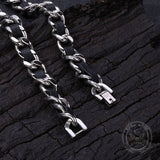 8mm Minimalist Stainless Steel Cuban Chain Necklace