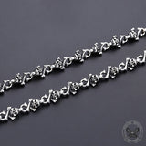 Ace Of Spades Sterling Silver Skull Necklace | Gthic.com