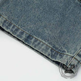 American-Style Multi-Pocket Cargo Baggy Jeans