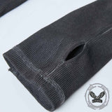 American Deconstructed V-Shaped Hem Slim Top