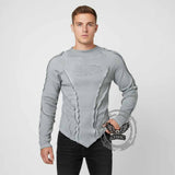 American Deconstructed V-Shaped Hem Slim Top | Gthic.com