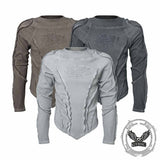 American Deconstructed V-Shaped Hem Slim Top | Gthic.com