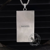 American Flag Bald Eagle Stainless Steel Pendant