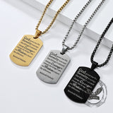 American Flag Cross Military Brand Stainless Steel Pendant | Gthic.com