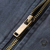 American Loose Solid Color Dropped Shoulders Jacket