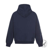 American Retro Gothic Cross Loose Hoodie Sweatpants Set