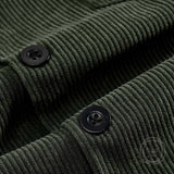 American Retro Multi-Pocket Corduroy Lapel Jacket