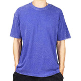 American Retro Rhinestone Distressed Loose T-Shirt 03 | Gthic.com