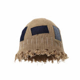 American Street Patch Design Ripped Beggar Hat
