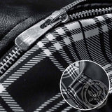 American Street PU Leather Loose Motorcycle Jacket