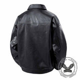 American Street PU Leather Loose Motorcycle Jacket