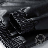 American Street PU Leather Loose Motorcycle Jacket