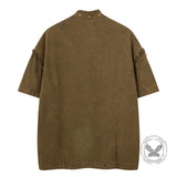 American Street Studs Distressed Loose-Fit T-Shirt