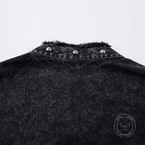American Street Studs Distressed Loose-Fit T-Shirt