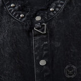 American Street Studs Distressed Loose-Fit T-Shirt