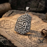 Ancient Egyptian Eye of Horus Stainless Steel Pendant | Gthic.com