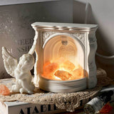 Angel Fireplace Crystal Aromatherapy Night Light Figurine | Gthic.com