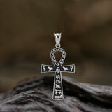 Ankh Cross Ancient Egyptian Symbol Stainless Steel Pendant | Gthic.com