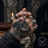 Archangel Michael Sacred Stainless Steel Pendant | Gthic.com