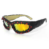 Avant-Garde Full-Frame Drip Glue PC Sunglasses | Gthic.com