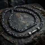 Barbell Dumbbell Byzantine Stainless Steel Bracelet