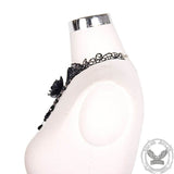 Black Rose Lace Gothic Choker | Gthic.com