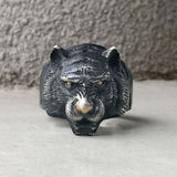 Black Tiger Sterling Silver Copper Ring | Gthic.com