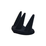 Soporte de joyería de manos de corazón de amor gótico