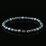 Bohemian Cylindrical Semi-Precious Stone Bracelet | Gthic.com