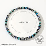 Bohemian Cylindrical Semi-Precious Stone Bracelet | Gthic.com