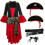 Captain Jack Sparrow Halloween Cosplay Costume Set | Gthic.com