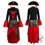 Captain Jack Sparrow Halloween Cosplay Costume Set | Gthic.com