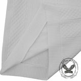 Casual Jacquard-Design Stand Collar Knit Sweatshirt