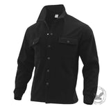 Casual Stylish Slim-Fit Collared Button Jacket Top