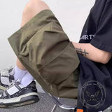 Casual Thin Breathable Multi-Pocket Cargo Shorts | Gthic.com