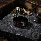 Celtic Knot Skull Stainless Steel Biker Band Ring