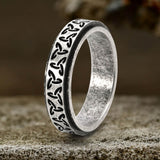 Celtic Knot Stainless Steel Spinner Ring | Gthic.com