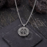 Celtic Knot Tree of Life Stainless Steel Pendant