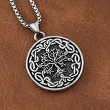Celtic Knot Tree of Life Stainless Steel Pendant | Gthic.com